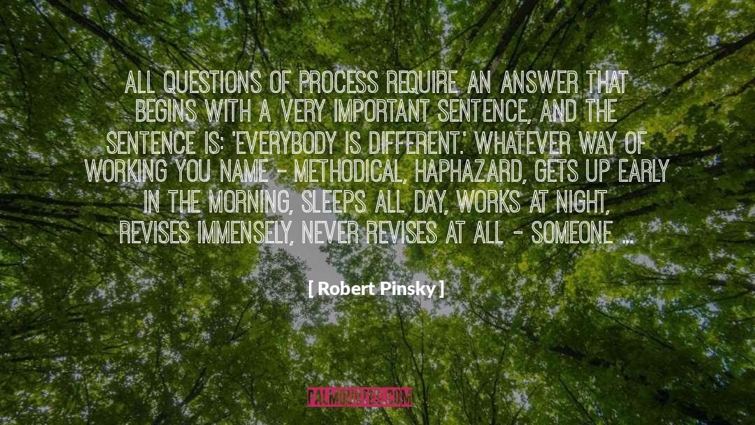 Working With Others quotes by Robert Pinsky