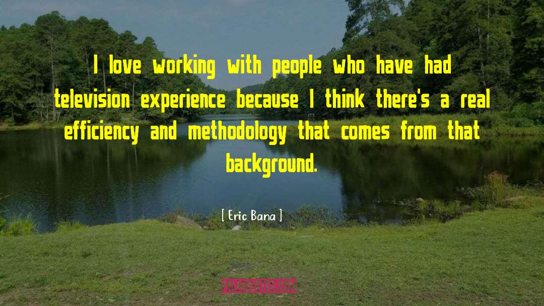 Working With People quotes by Eric Bana