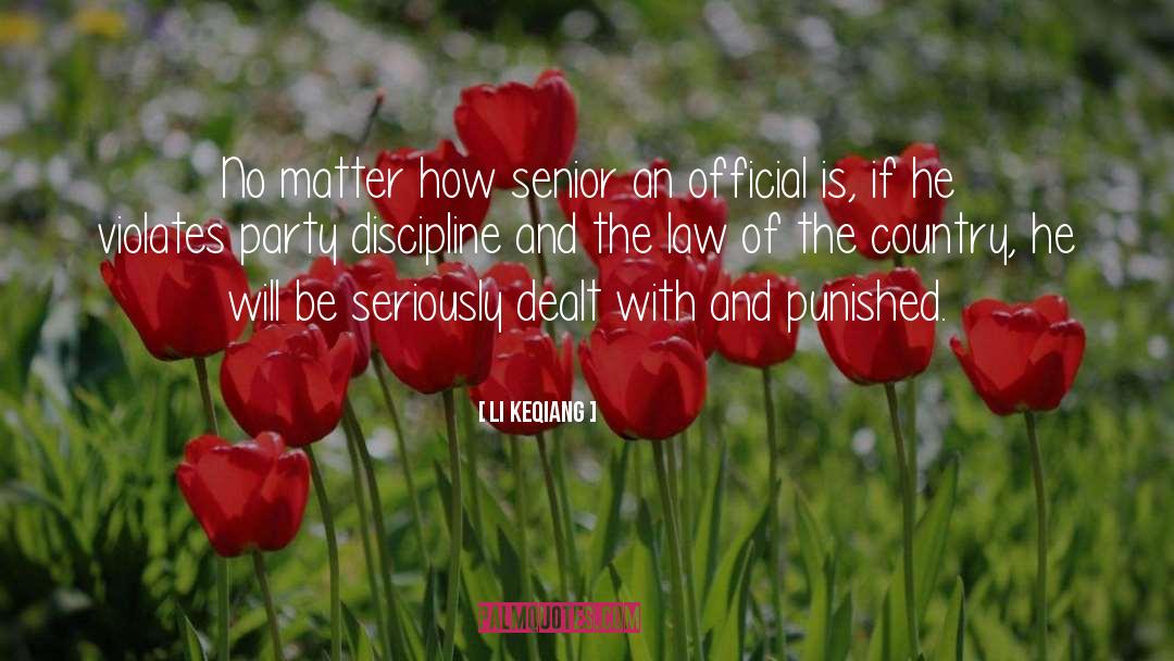 Working With Senior Citizens quotes by Li Keqiang