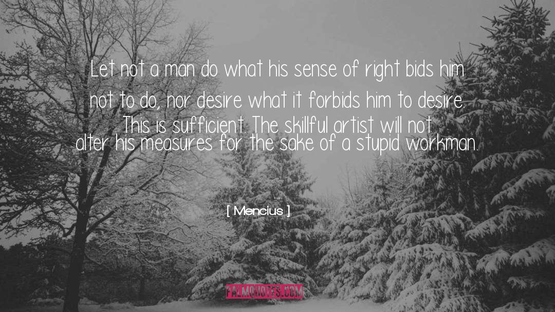 Workman quotes by Mencius