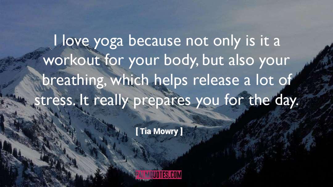 Workout Stress quotes by Tia Mowry