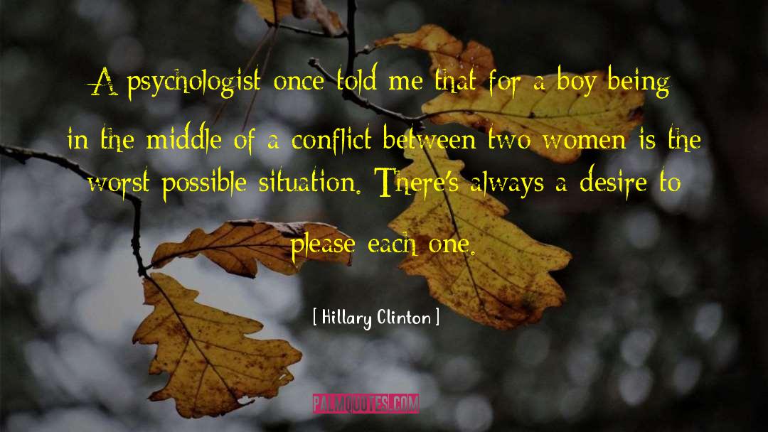 Workplace Conflict quotes by Hillary Clinton