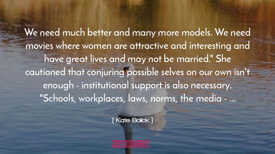 Workplaces quotes by Kate Bolick