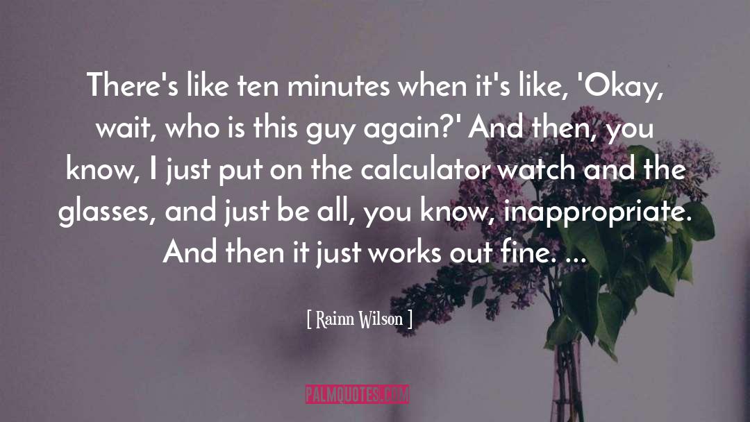 Works Cited quotes by Rainn Wilson