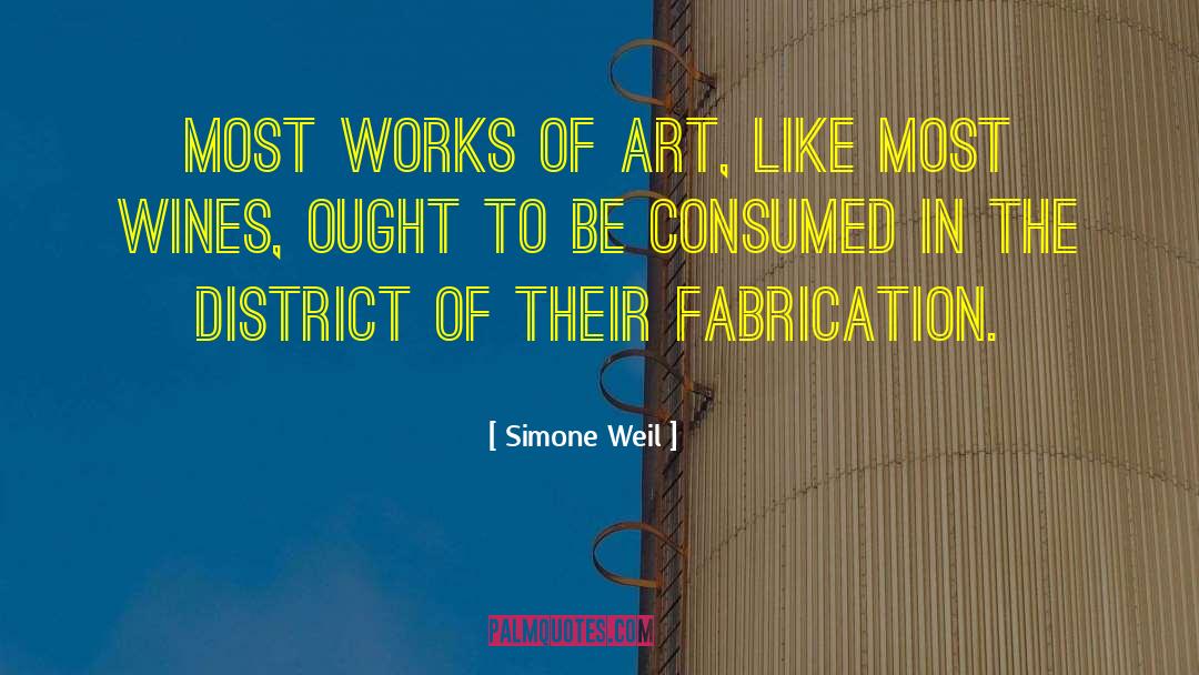 Works Of Art quotes by Simone Weil