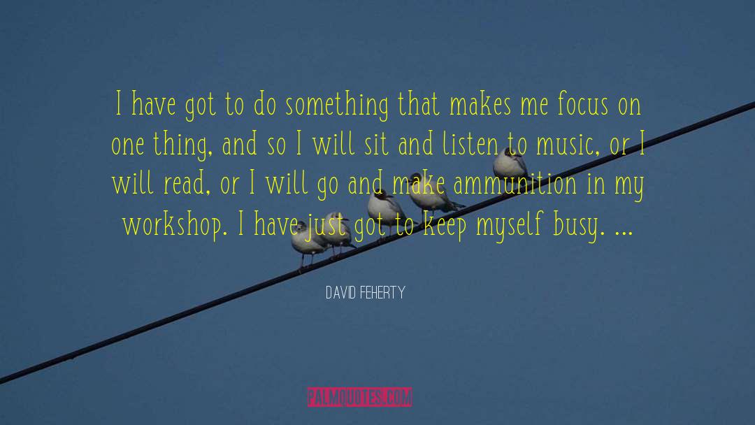 Workshop quotes by David Feherty