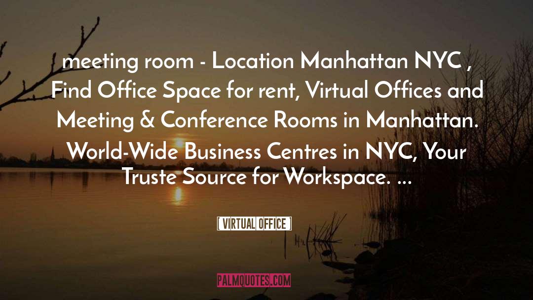 Workspace quotes by Virtual Office