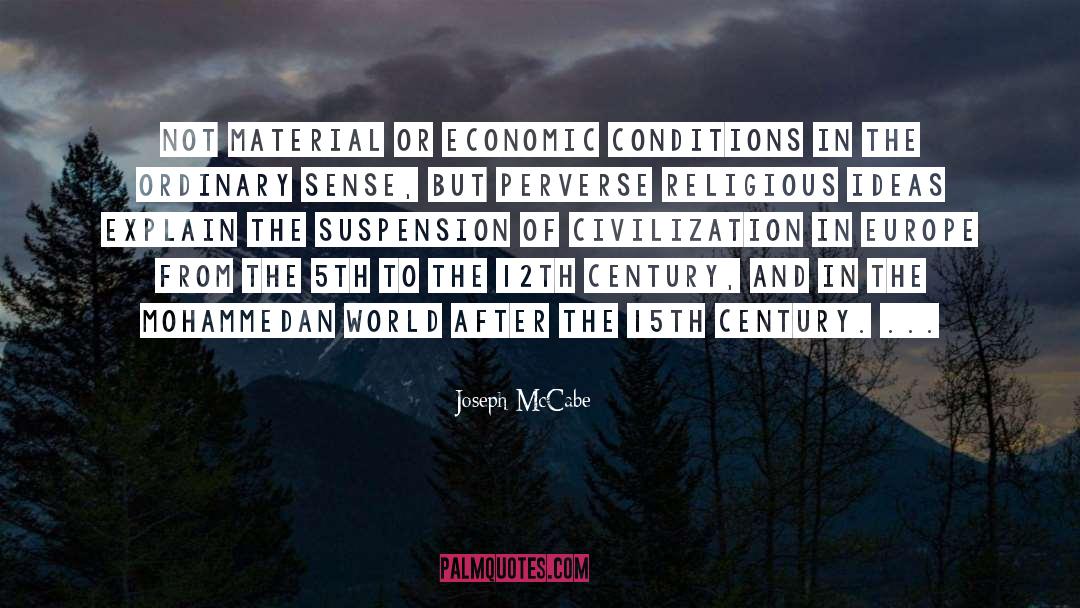 World After quotes by Joseph McCabe
