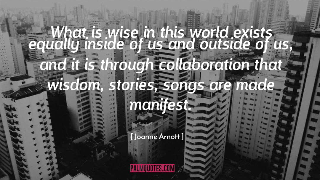 World And Love quotes by Joanne Arnott