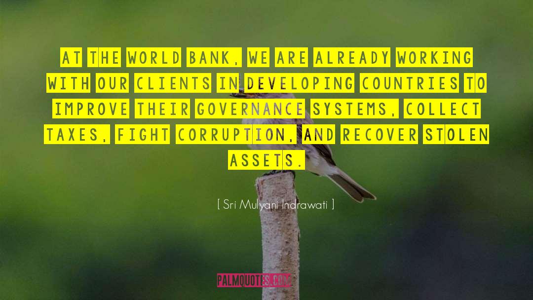 World Bank quotes by Sri Mulyani Indrawati