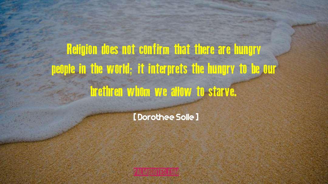 World Betterment quotes by Dorothee Solle