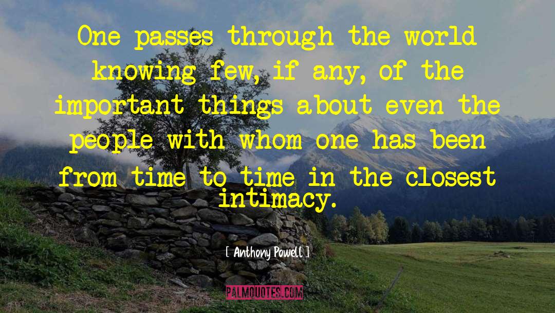 World Building quotes by Anthony Powell