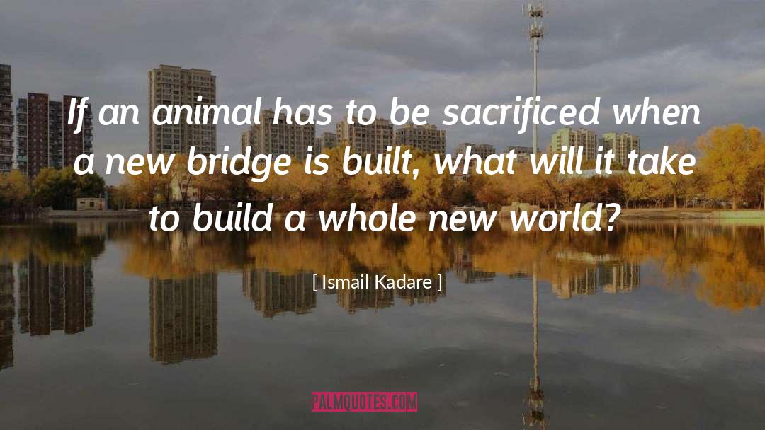 World Change quotes by Ismail Kadare