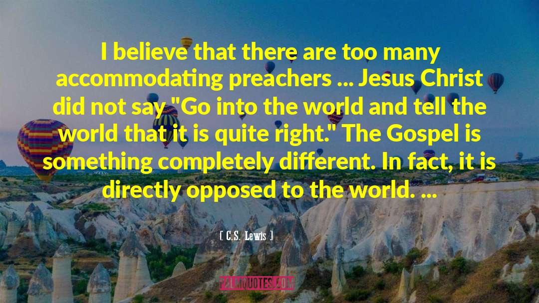 World Communication quotes by C.S. Lewis