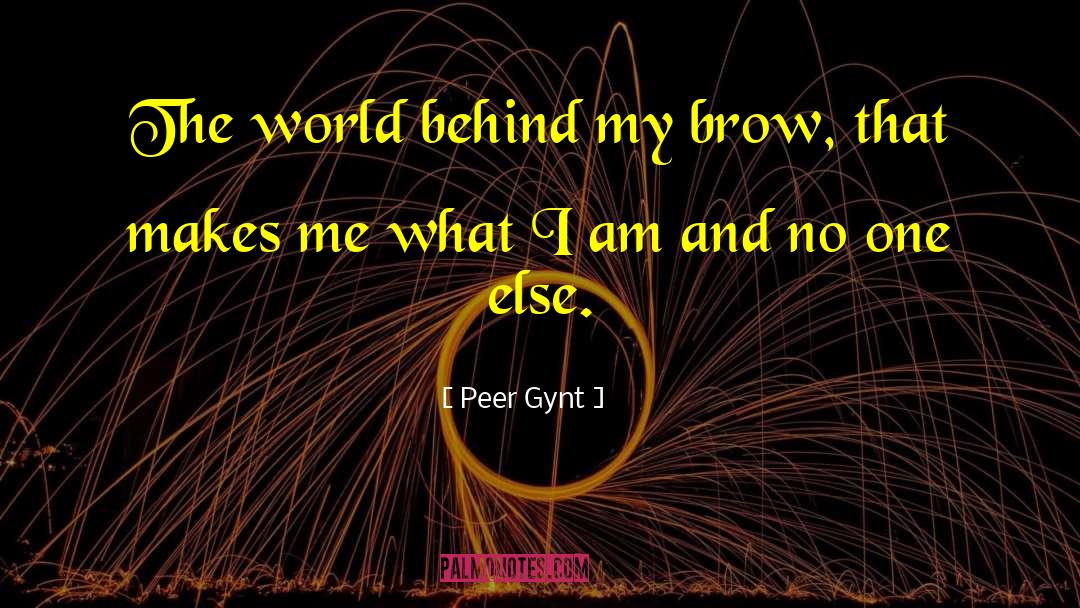 World Culture quotes by Peer Gynt