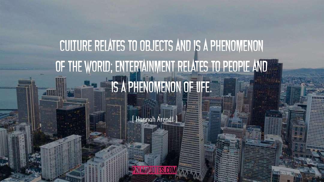 World Culture quotes by Hannah Arendt
