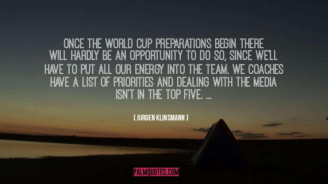 World Cup quotes by Jurgen Klinsmann