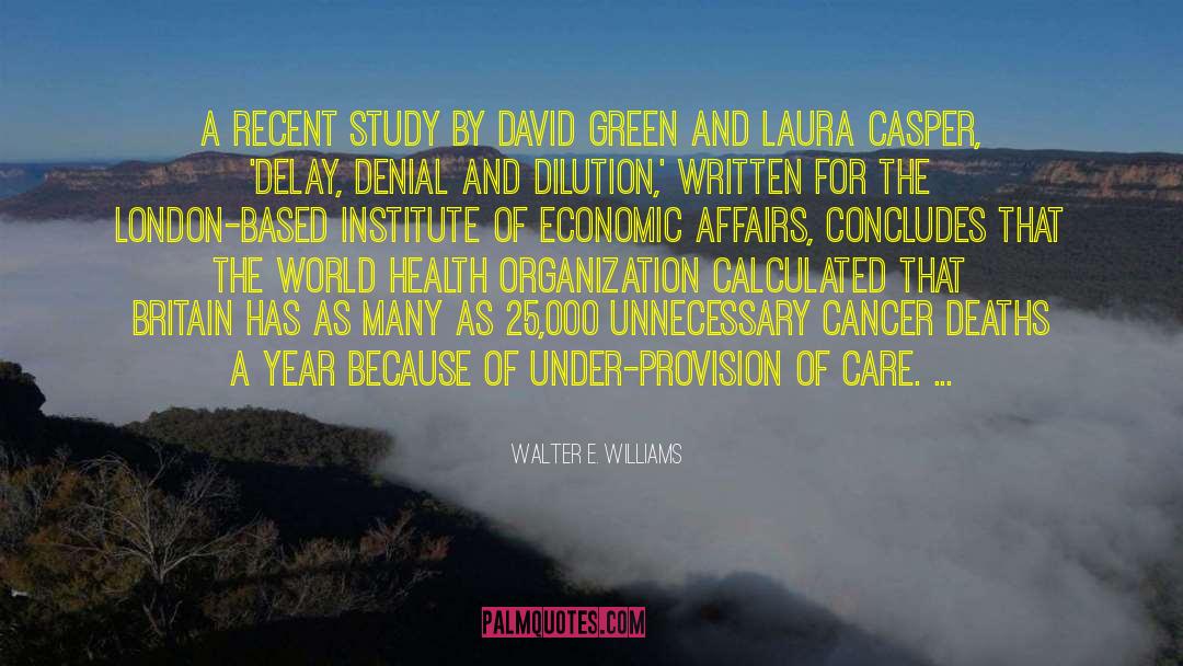 World Economic Crisis quotes by Walter E. Williams