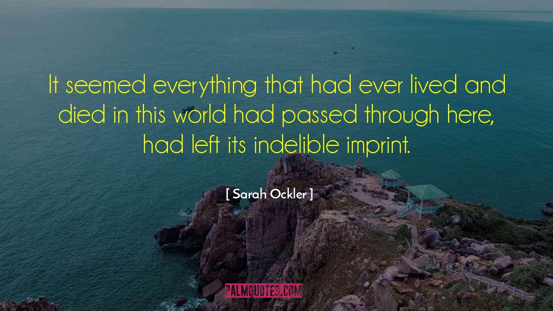 World Gone quotes by Sarah Ockler