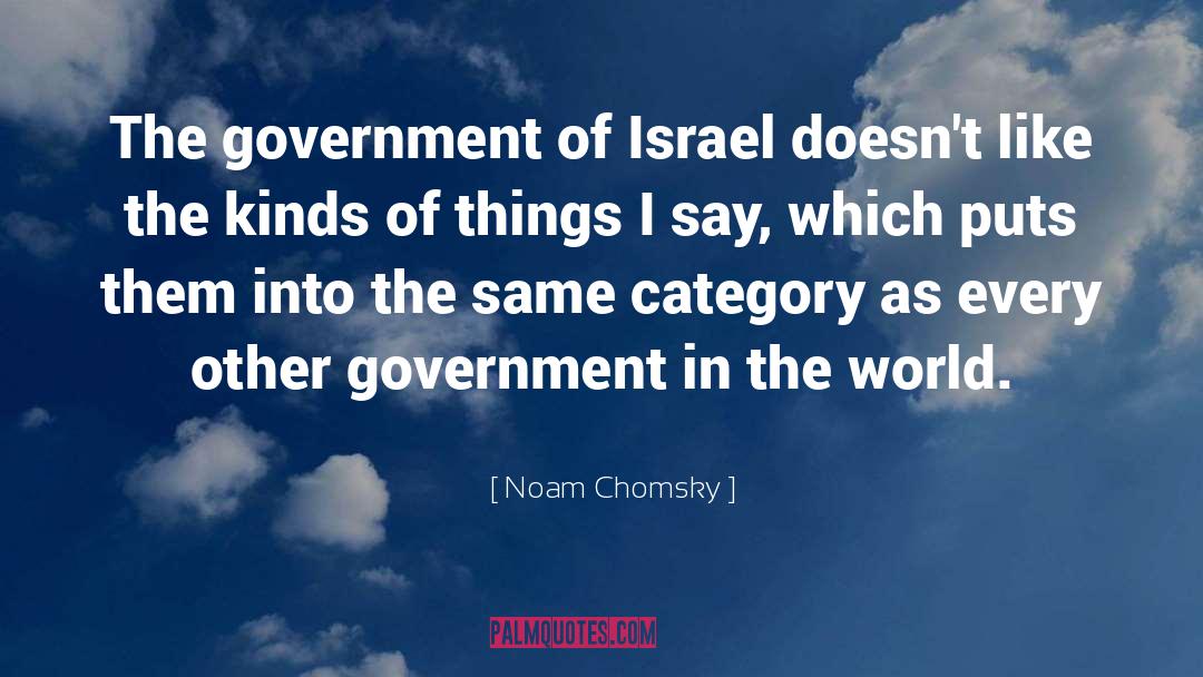 World Government quotes by Noam Chomsky