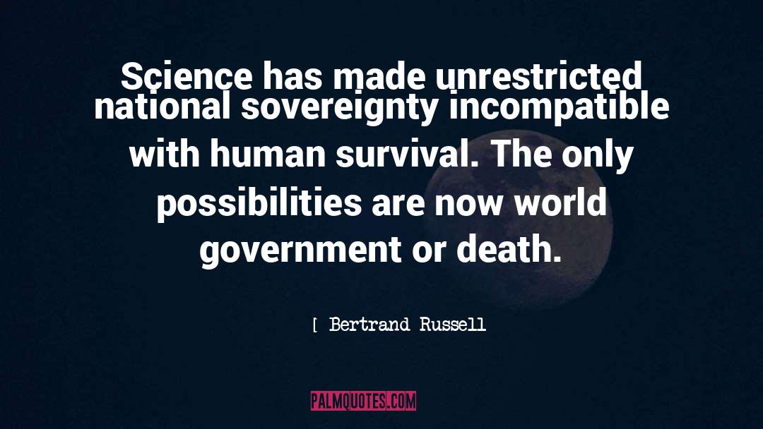 World Government quotes by Bertrand Russell