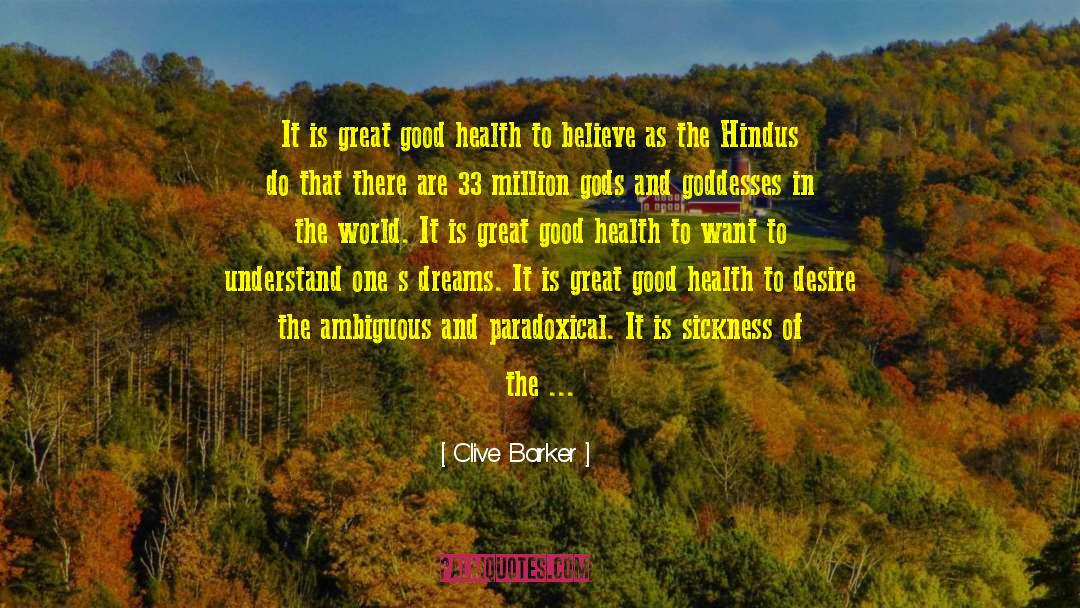 World Health Organization quotes by Clive Barker