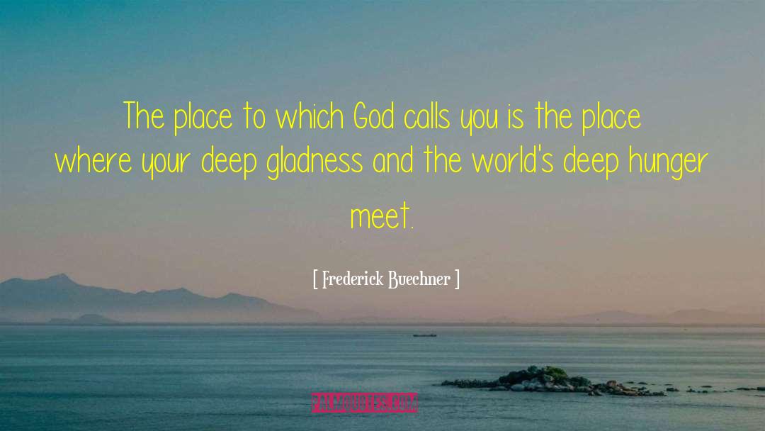 World Hunger quotes by Frederick Buechner