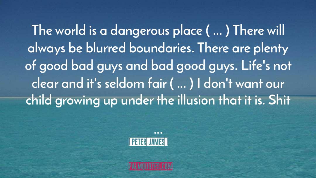 World Is A Dangerous Place quotes by Peter James