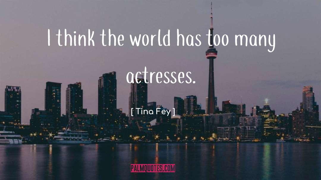 World Issues quotes by Tina Fey