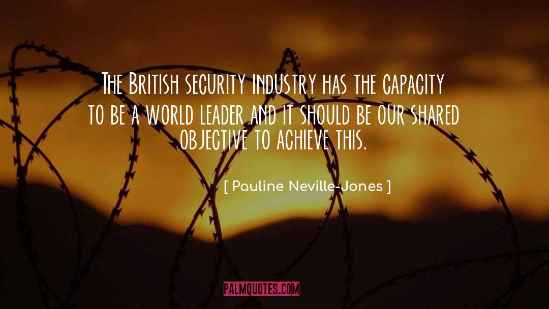 World Leader quotes by Pauline Neville-Jones