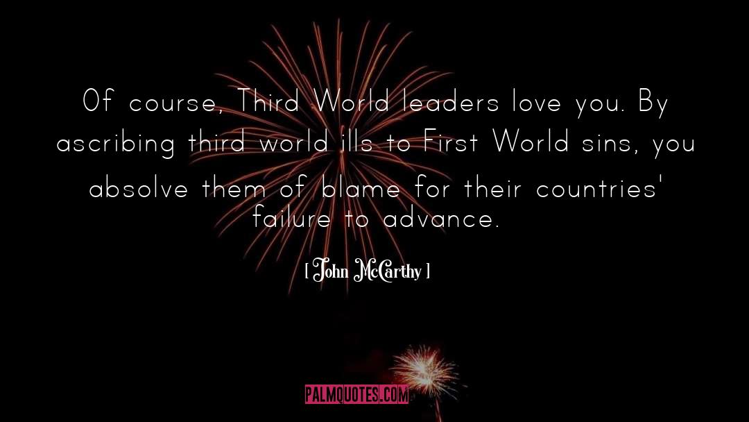 World Leaders quotes by John McCarthy