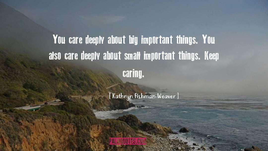 World Leadership quotes by Kathryn Fishman-Weaver
