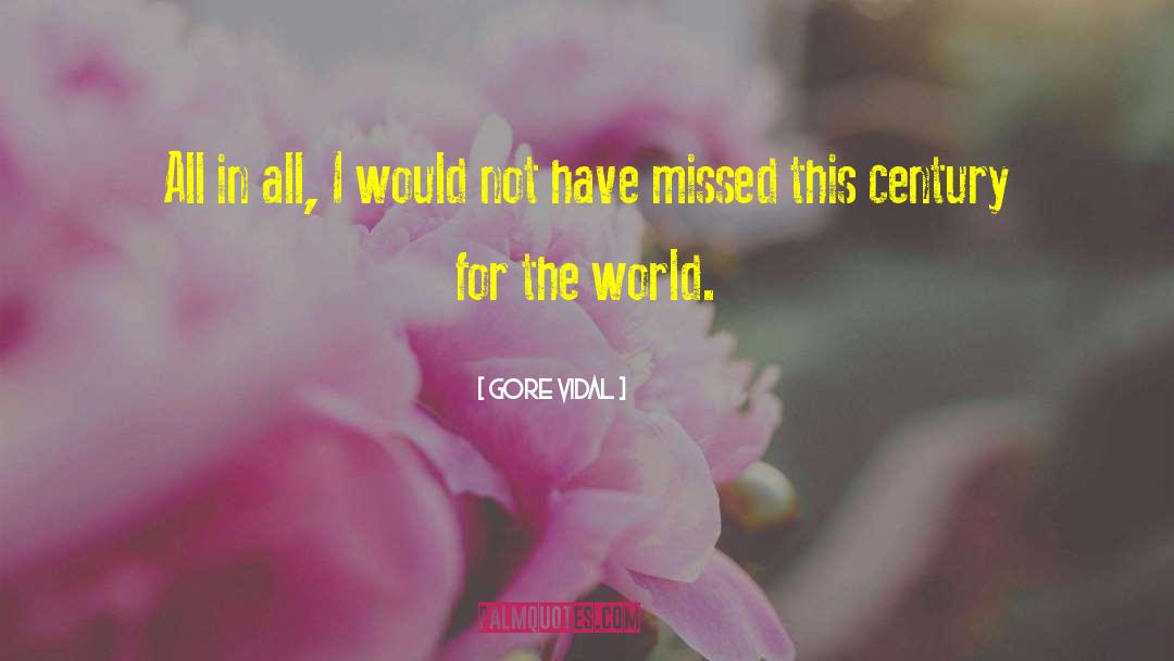 World Literature quotes by Gore Vidal