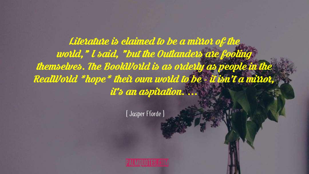 World Literature quotes by Jasper Fforde