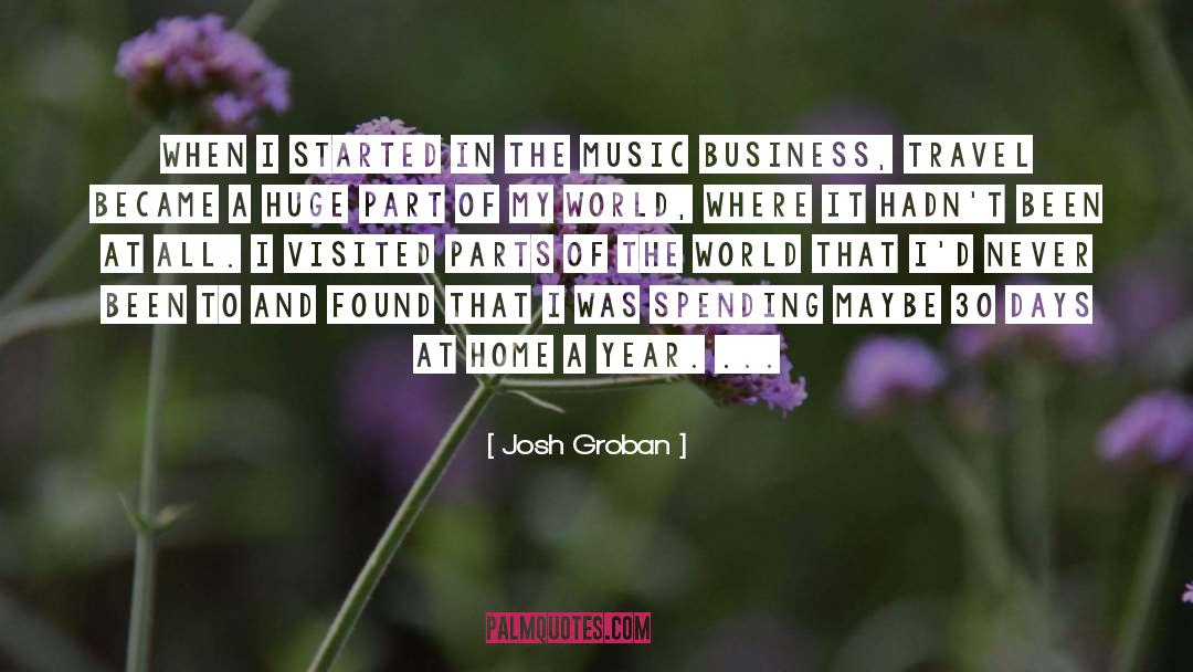 World Music quotes by Josh Groban