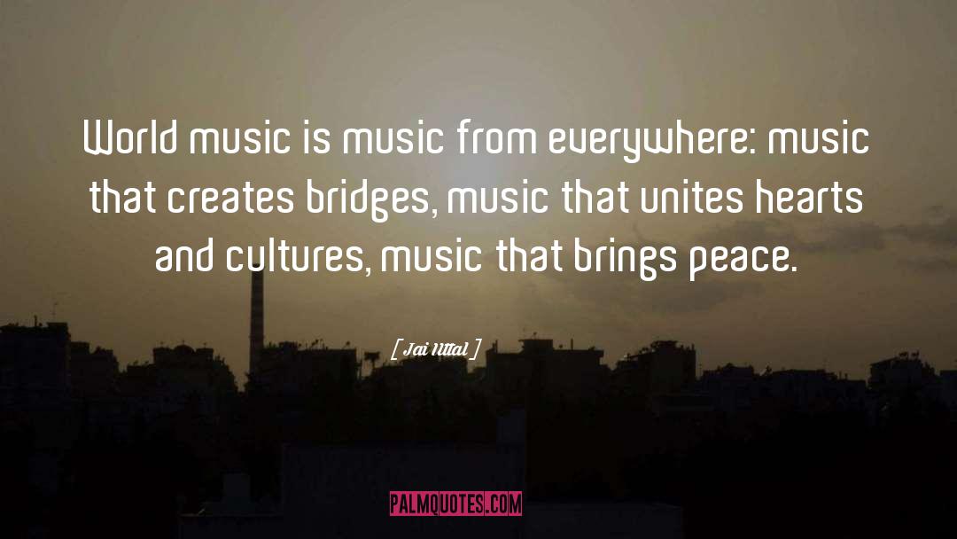 World Music quotes by Jai Uttal