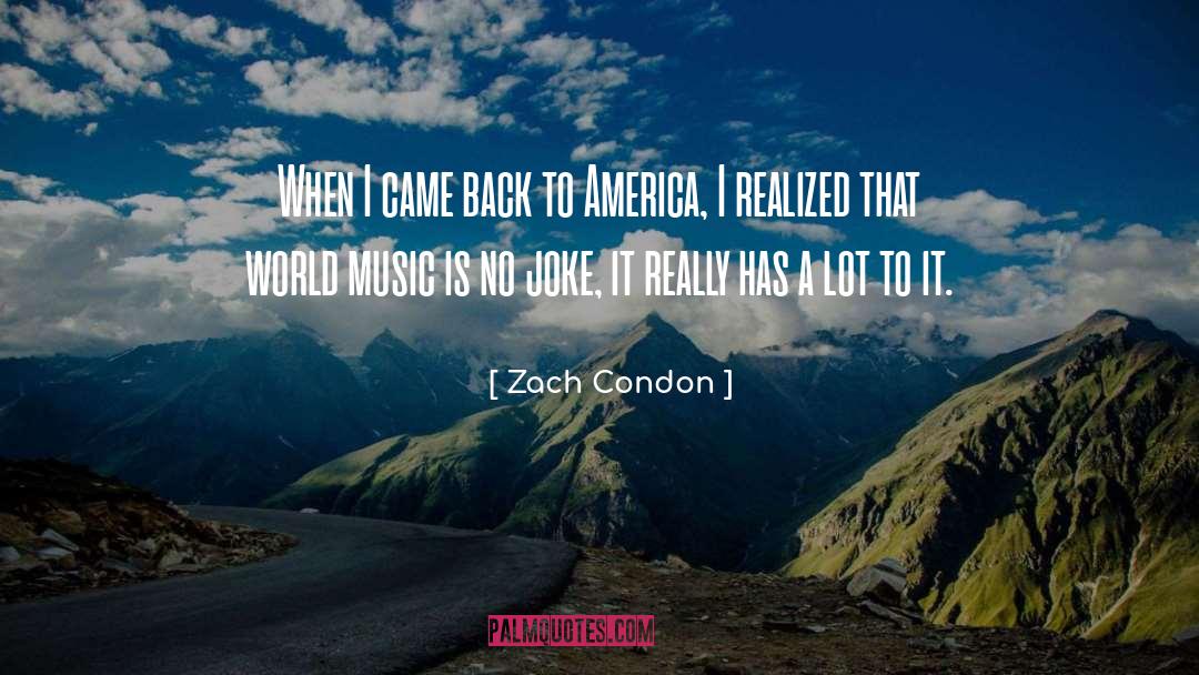 World Music quotes by Zach Condon