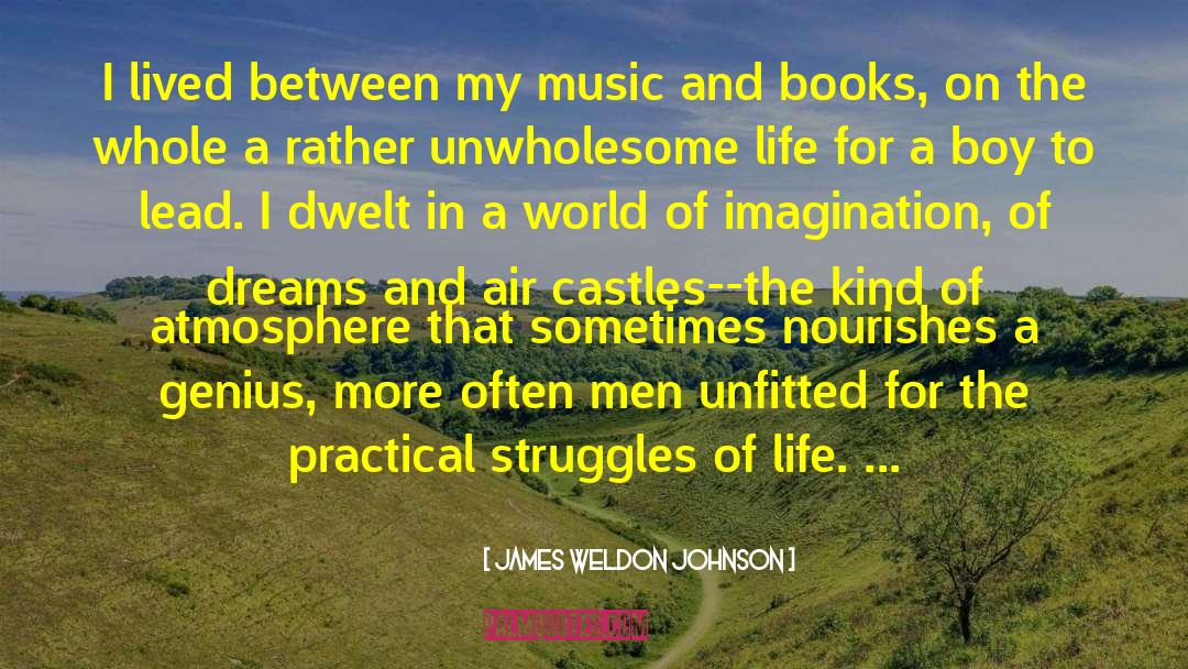 World Of Imagination quotes by James Weldon Johnson