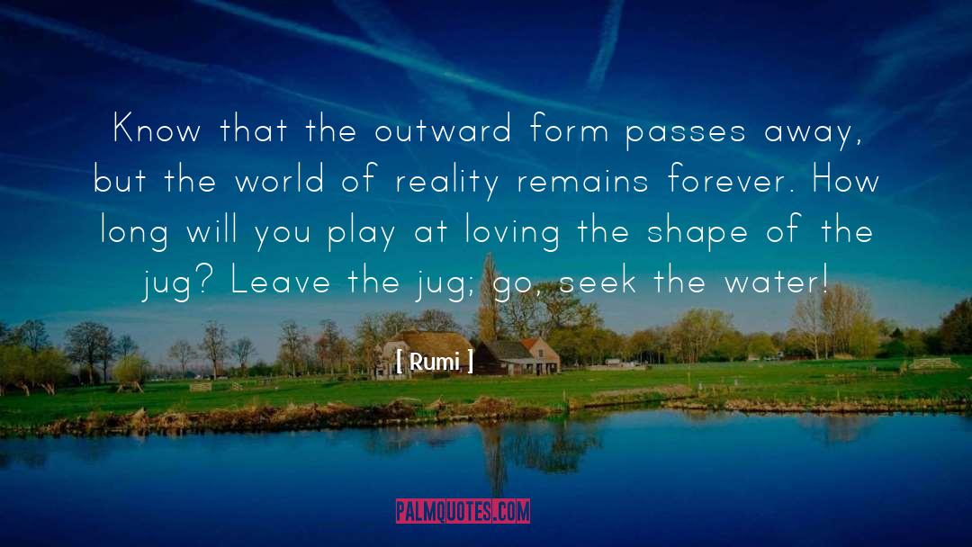 World Of Reality quotes by Rumi