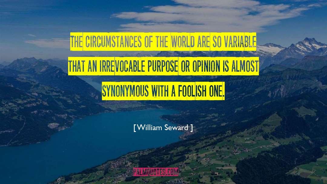 World Opinion quotes by William Seward