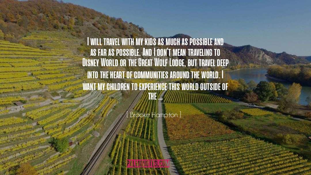 World Outside quotes by Brooke Hampton