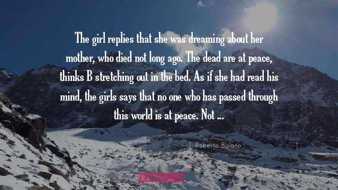 World Peace Day quotes by Roberto Bolano
