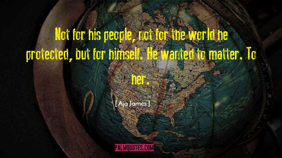 World Poetry quotes by Aja James