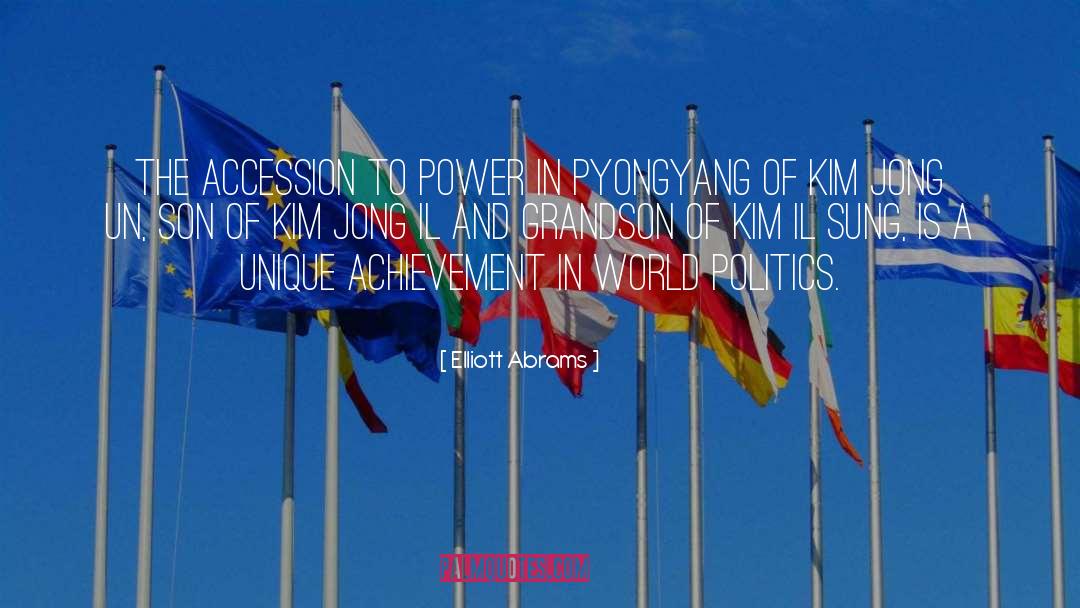 World Politics quotes by Elliott Abrams