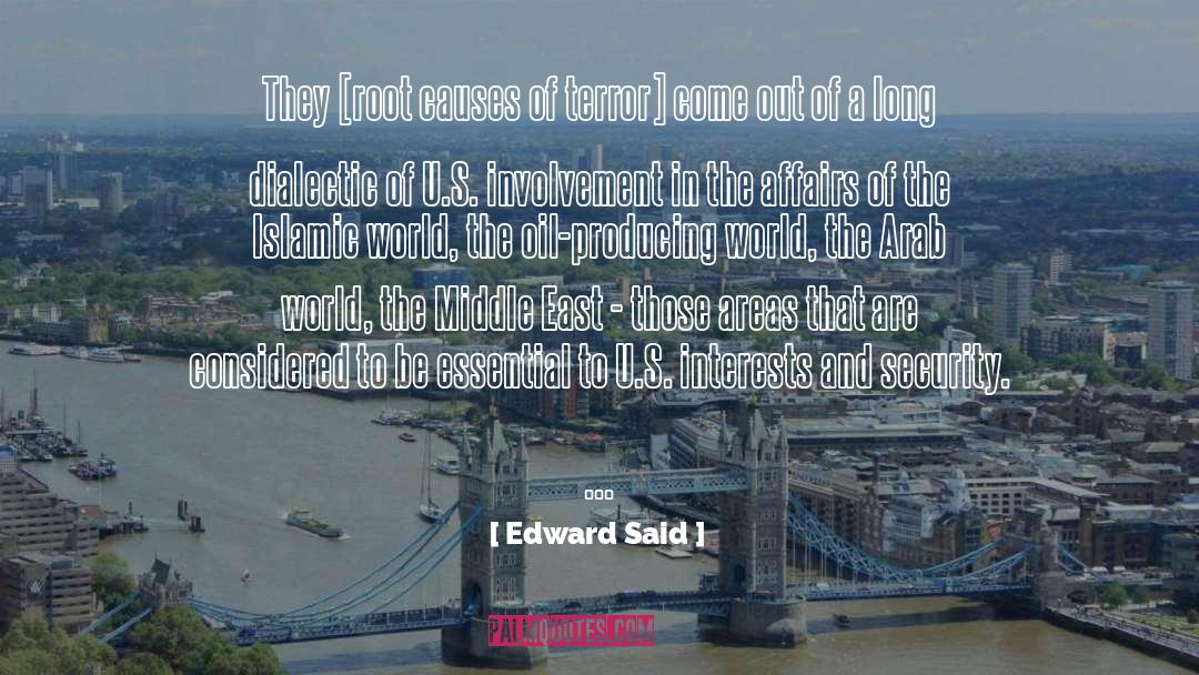 World S Policeman quotes by Edward Said