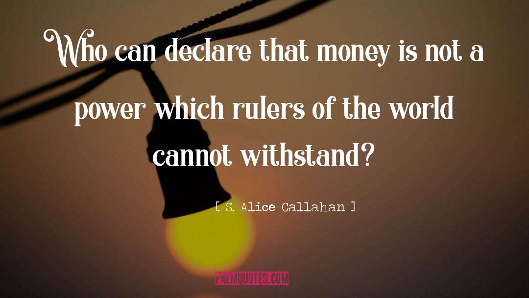 World S Worst Writer quotes by S. Alice Callahan