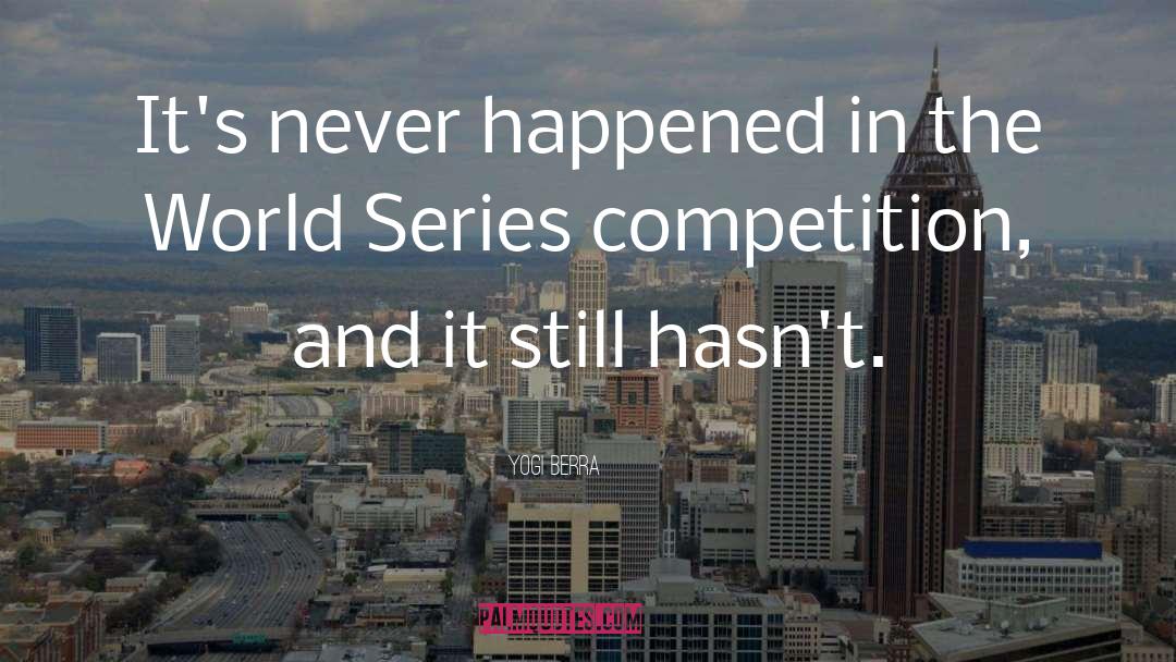 World Series quotes by Yogi Berra