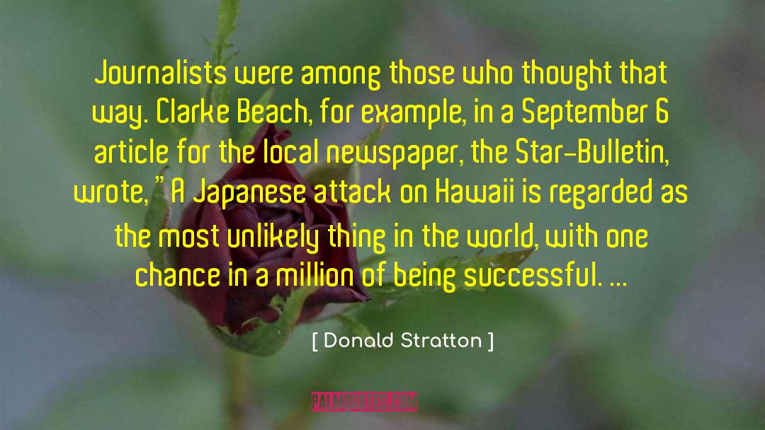 World Slavery quotes by Donald Stratton