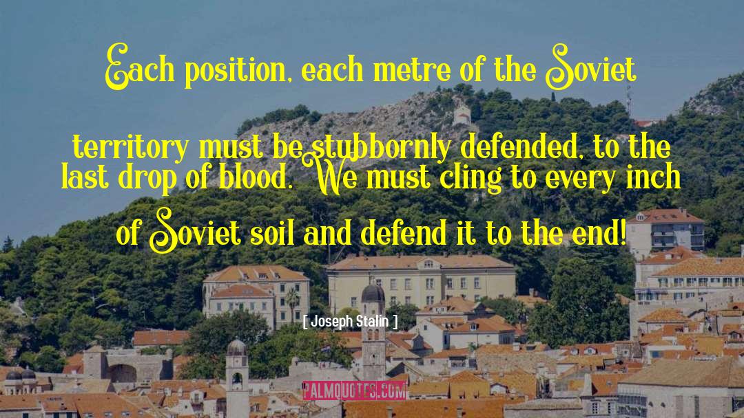 World Soil Day 2020 quotes by Joseph Stalin