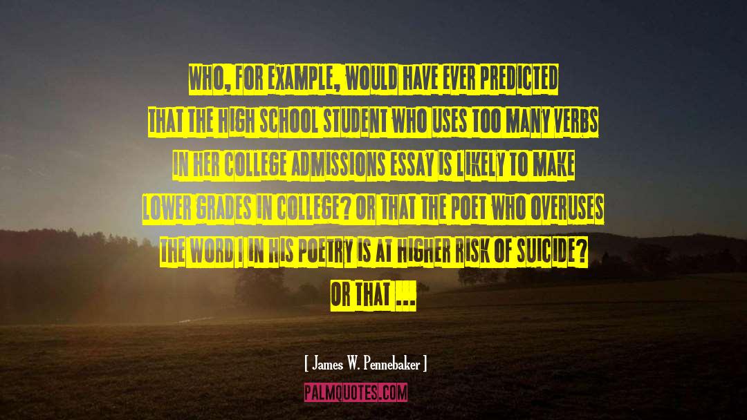 World Suicide Day quotes by James W. Pennebaker